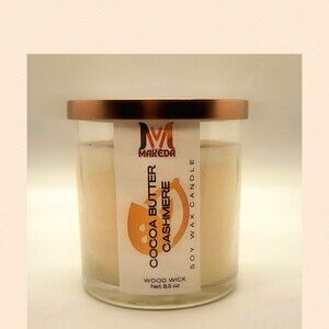 MAKEDA Cocoa Butter Cashmere Soy Candle (Wood wicked)